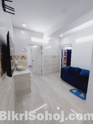 Modern 2-Bedroom Serviced Apartment in Bashundhara R/A
